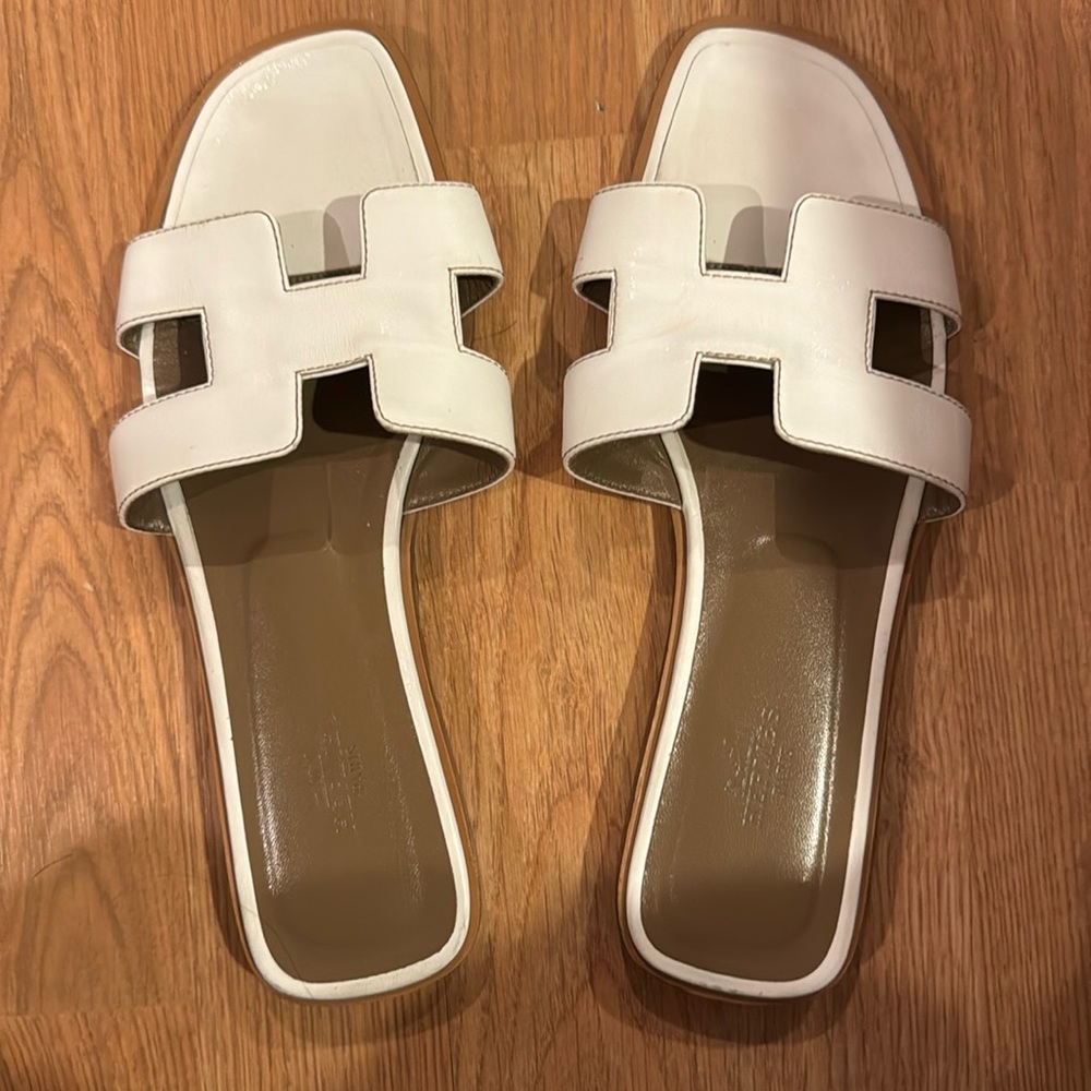 Hermes Oran Sandals